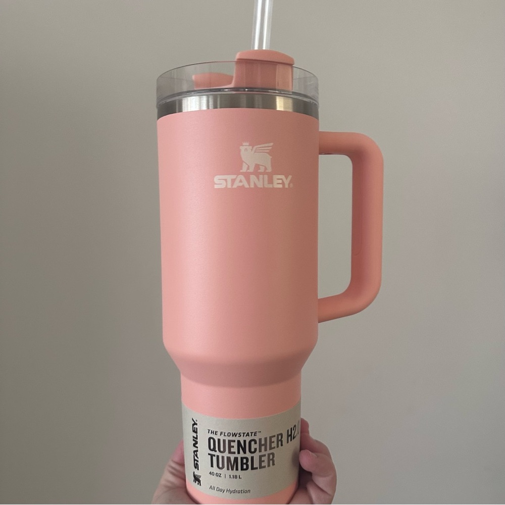 Stanley 40 oz. Pink Creamsicle Quencher H2.0 Tumbler - NWT